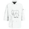 Eight Pearl Button Chef Coat with Thermometer Pocket Thumbnail