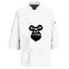 Eight Pearl Button Chef Coat with Thermometer Pocket Thumbnail