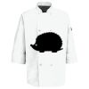 Eight Pearl Button Chef Coat with Thermometer Pocket Thumbnail
