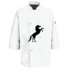 Eight Pearl Button Chef Coat with Thermometer Pocket Thumbnail