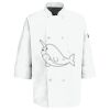 Eight Pearl Button Chef Coat with Thermometer Pocket Thumbnail