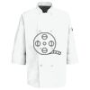 Eight Pearl Button Chef Coat with Thermometer Pocket Thumbnail