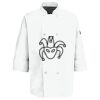 Eight Pearl Button Chef Coat with Thermometer Pocket Thumbnail