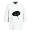 Eight Pearl Button Chef Coat with Thermometer Pocket Thumbnail