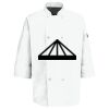 Eight Pearl Button Chef Coat with Thermometer Pocket Thumbnail