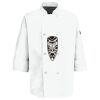 Eight Pearl Button Chef Coat with Thermometer Pocket Thumbnail