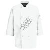 Eight Pearl Button Chef Coat with Thermometer Pocket Thumbnail
