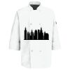 Eight Pearl Button Chef Coat with Thermometer Pocket Thumbnail