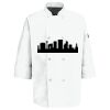 Eight Pearl Button Chef Coat with Thermometer Pocket Thumbnail