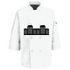 Eight Pearl Button Chef Coat with Thermometer Pocket Thumbnail