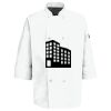 Eight Pearl Button Chef Coat with Thermometer Pocket Thumbnail