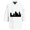 Eight Pearl Button Chef Coat with Thermometer Pocket Thumbnail