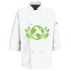 Eight Pearl Button Chef Coat with Thermometer Pocket Thumbnail