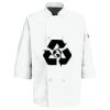 Eight Pearl Button Chef Coat with Thermometer Pocket Thumbnail