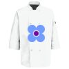 Eight Pearl Button Chef Coat with Thermometer Pocket Thumbnail