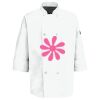 Eight Pearl Button Chef Coat with Thermometer Pocket Thumbnail