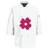 Eight Pearl Button Chef Coat with Thermometer Pocket Thumbnail