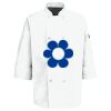 Eight Pearl Button Chef Coat with Thermometer Pocket Thumbnail