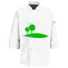 Eight Pearl Button Chef Coat with Thermometer Pocket Thumbnail