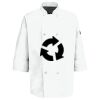 Eight Pearl Button Chef Coat with Thermometer Pocket Thumbnail