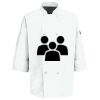 Eight Pearl Button Chef Coat with Thermometer Pocket Thumbnail