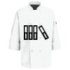 Eight Pearl Button Chef Coat with Thermometer Pocket Thumbnail