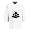 Eight Pearl Button Chef Coat with Thermometer Pocket Thumbnail