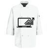 Eight Pearl Button Chef Coat with Thermometer Pocket Thumbnail