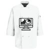 Eight Pearl Button Chef Coat with Thermometer Pocket Thumbnail