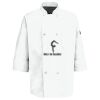 Eight Pearl Button Chef Coat with Thermometer Pocket Thumbnail