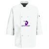 Eight Pearl Button Chef Coat with Thermometer Pocket Thumbnail