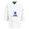 Eight Pearl Button Chef Coat with Thermometer Pocket Thumbnail