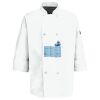 Eight Pearl Button Chef Coat with Thermometer Pocket Thumbnail