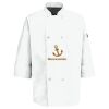 Eight Pearl Button Chef Coat with Thermometer Pocket Thumbnail