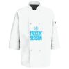 Eight Pearl Button Chef Coat with Thermometer Pocket Thumbnail