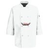Eight Pearl Button Chef Coat with Thermometer Pocket Thumbnail