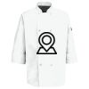 Eight Pearl Button Chef Coat with Thermometer Pocket Thumbnail