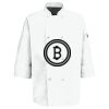 Eight Pearl Button Chef Coat with Thermometer Pocket Thumbnail