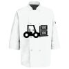 Eight Pearl Button Chef Coat with Thermometer Pocket Thumbnail