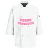 Eight Pearl Button Chef Coat with Thermometer Pocket Thumbnail