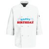Eight Pearl Button Chef Coat with Thermometer Pocket Thumbnail