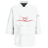 Eight Pearl Button Chef Coat with Thermometer Pocket Thumbnail