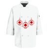 Eight Pearl Button Chef Coat with Thermometer Pocket Thumbnail