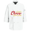 Eight Pearl Button Chef Coat with Thermometer Pocket Thumbnail
