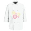 Eight Pearl Button Chef Coat with Thermometer Pocket Thumbnail
