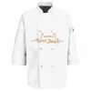 Eight Pearl Button Chef Coat with Thermometer Pocket Thumbnail