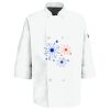 Eight Pearl Button Chef Coat with Thermometer Pocket Thumbnail