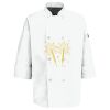 Eight Pearl Button Chef Coat with Thermometer Pocket Thumbnail