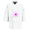 Eight Pearl Button Chef Coat with Thermometer Pocket Thumbnail