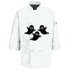 Eight Pearl Button Chef Coat with Thermometer Pocket Thumbnail